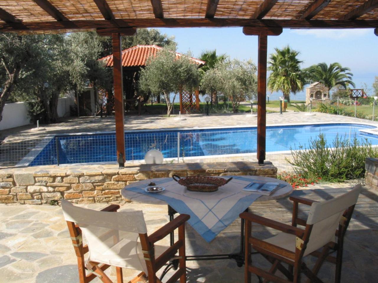 Razi Beach Lefokastro Buitenkant foto